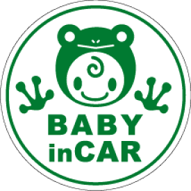 楽天市場 赤ちゃん カエル ステッカーの通販