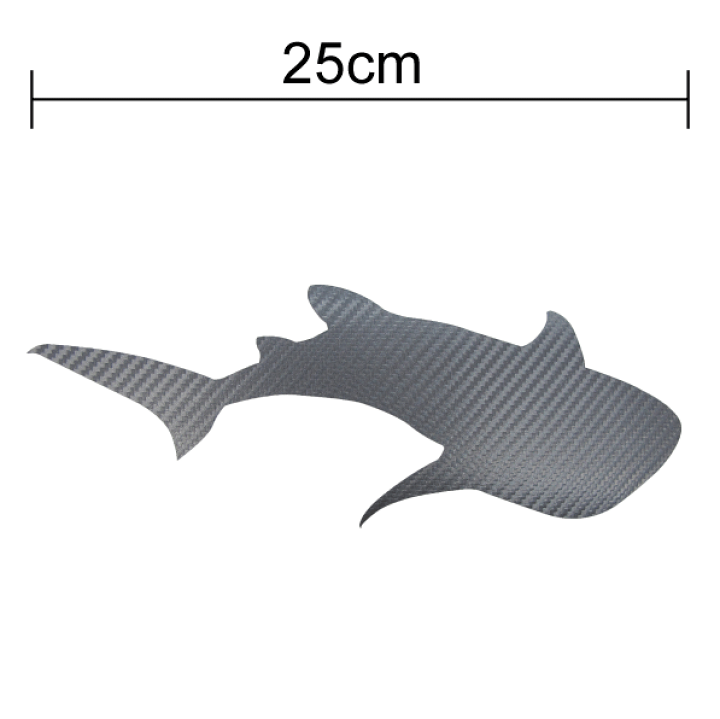 楽天市場 ジンベイザメ25cm ３mカーボンフィルム カッティング ステッカー 防水 オシャレ かっこいい サメ 海 魚 生き物 シルエット 水族館 ステッカー魚 魚ステッカー シール コントロールタック ラップフィルム1080 ｆｒｅｅ 楽天 通販 ステッカーシール専門店haru