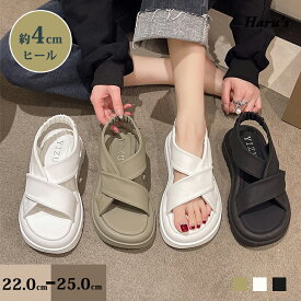 【マラソン最大2000円OFFCP×P5倍】サンダル レディース 厚底 歩きやすい スリッパ 通気性 美脚 涼しい 柔らかい スポーツサンダル カジュアル スポサン 靴 シューズ 大きいサイズ 軽い 旅行 アウトドア 夏 夏サンダル 22.5cm 23cm 23.5cm 24cm 24.5cm ギフト女の子 学生