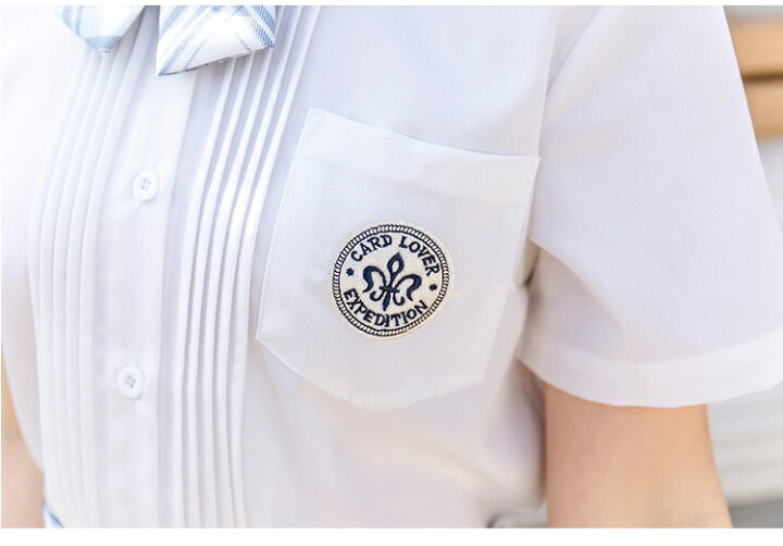 楽天市場 新発売 Jk3点set 高校生jk制服 セーラー服 シャツ プリーツスカート チェック柄 学生制服 半袖 長袖 スクール制服 上着 ホワイト 学生服 コスプレ コスチューム 春夏秋冬 女子制服 仮装 可愛い 私服 自由服 の高校 Haru2 楽天市場店