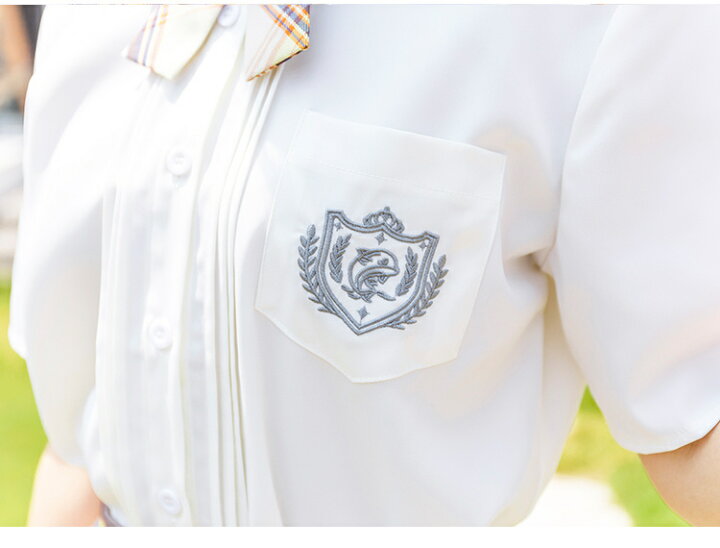 楽天市場 新発売 学生服 3点set 高校生jk制服 セーラー服 シャツ プリーツスカート チェック柄 学生制服 半袖 長袖 スクール制服 上着 ホワイト 学生服 コスプレ コスチューム 春夏秋冬 女子制服 仮装 可愛い 私服 自由服 の高校 Haru2 楽天市場店