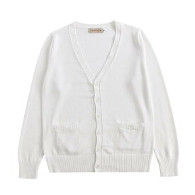 【毛玉になりにくい カーディガン】綿100% カーディガン 毛玉防止 スクールカーディガン 制服 カーディガン 女子 学生服 Vネック 制服カーディガン ギャル カーディガン 中学生 レディース スクールセーター 羽織 アウター 高校生 紺 グレー 黒 秋 冬 セーター 通学