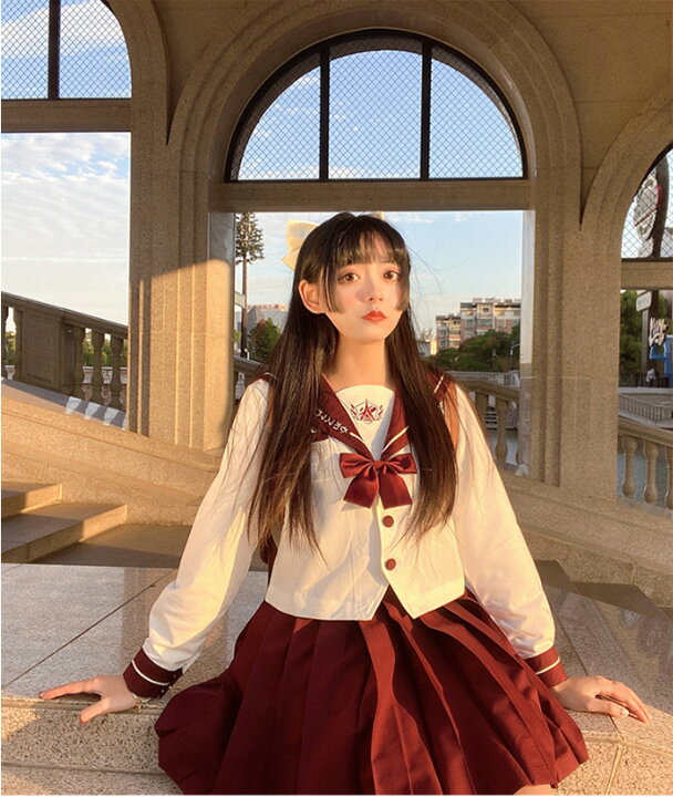 楽天市場 送料無料 学生服 セーラー服 通学 制服 Jk 女子高生 高校生 セットアップ 長袖 半袖 秋冬 春夏 プリーツスカート コスプレ 衣装 彼女 コスチューム コスプレ衣装 コス 可愛い セーラー服 スカート レッド ミニスカ 大きいサイズ 文化祭 リボン Haru2 楽天 楽天市場 送料無料 学生服 セーラー服 通学 制服 Jk 女子高生 高校生 セットアップ 長袖 半袖 秋冬 春夏 プリーツスカート コスプレ 衣装 彼女 コスチューム コスプレ衣装 コス 可愛い セーラー服 スカート レッド ミニスカ 大きいサイズ 文化祭 リボン Haru2 楽天