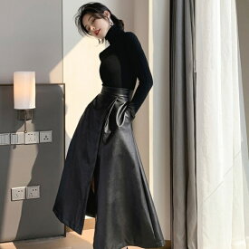 楽天市場 かっこいい ロング スカート サイズ S M L S の通販