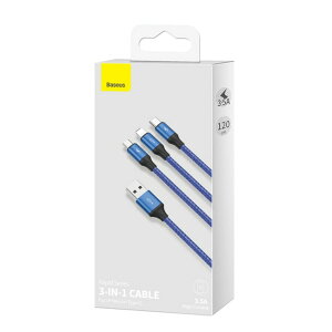 ySALEzy2,980~1,500~zyBaseusz3in1 CgjOMicroType-C USB P[u 3䓯[d [d 120cm iPhone iPad PC Android ^ubg X}[gtH Lightning }CNUSB [d Abv iphone 