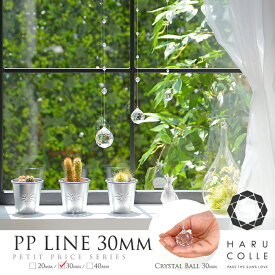 【PPライン 30mm プチプライスシリーズ】 サンキャッチャー 吊り下げ モビール 北欧 雑貨 インテリア 北欧雑貨 開運 風水 クリスタルガラス クリスタル ボール 30mm おしゃれ かわいい 誕生日 プレゼント ギフト 結婚祝い 引越し祝い 新築祝い 通販 人気 おすすめ