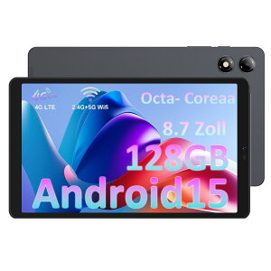 CHUWI D802^ubg 8.7C`16:9.5 Widevine L1ΉA2025Vo Android 15^ubgAGPS 4GB+12GB RAM+128GB microSDgA3DQ[T|[gA5500mA 1340*800 2K IPS ^b`pl2.4G/5GWiFi/BT5.0 FM 2MP/5MPJ