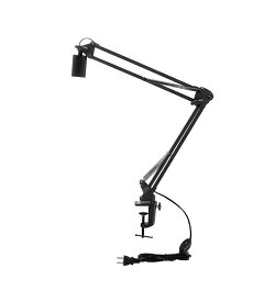 HaruDesign スイングアーム式デスクスタンド（クランプ式）CP55 ソケット口金サイズE26 スイッチ付き