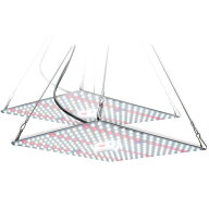 HaruDesign (2台セット) 植物育成ライト GL-BOARD800 育成用高効率SMD2835LED搭載 size30x30cm 固定60W …