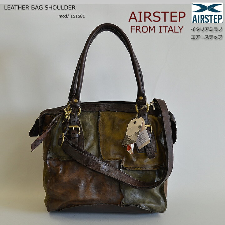 楽天市場】【AIRSTEP】イタリア製 ブランド レザーバッグ ショルダー 