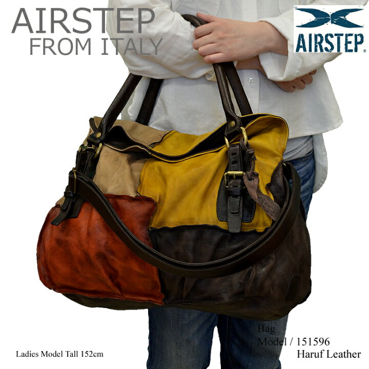 楽天市場】【AIRSTEP】イタリア製 レザーバッグ ショルダーバッグ 斜 