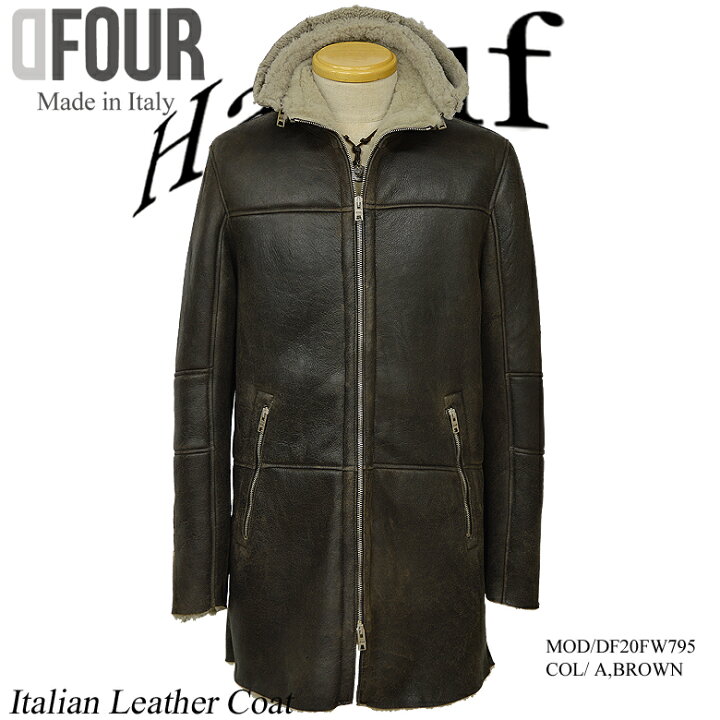 楽天市場】【イタリア製】ムートンコート メンズ ムートンジャケット  