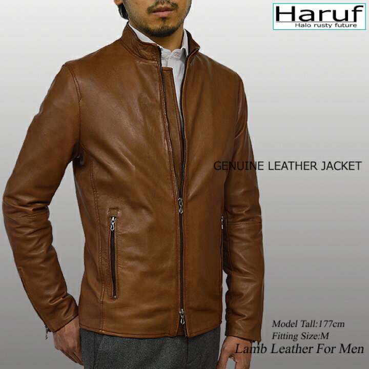 楽天市場】本革 レザージャケット ライダースジャケット メンズ 本革 