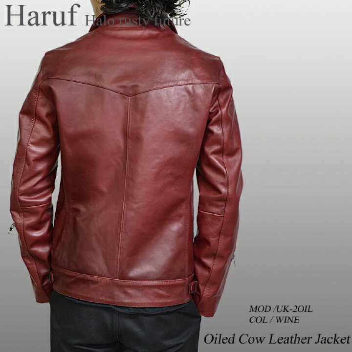 楽天市場】レザージャケット 革ジャン メンズ 本革 シングルライダース  