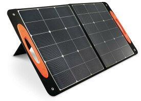 ソーラーパネル 100W 20V 折りたたみ式ソーラーチャージャー 単結晶 ETFE 太陽光パネル 直列並列可 MC4出力 防水 防塵 薄型 小型軽量 ポータブル電源用 防災 停電対策