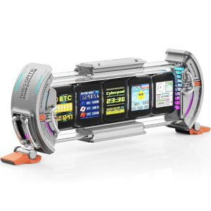 Divoom Times Gate uv  fW^ sNZA[g/Av/5̃JX^}CY\ RGB XN[/WiFiڑ/Q[[̑/DIY㎞v/@\ 36*21*11.8cm F