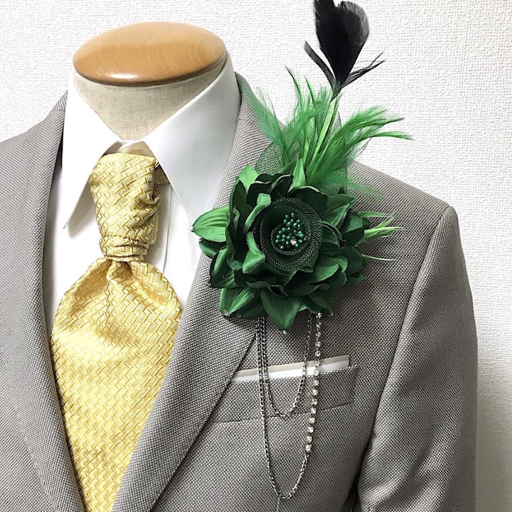 ネクタイ　 結婚式　メンズ　緑　グリーン　カーキ　ビジネス　フォーマル　スーツ