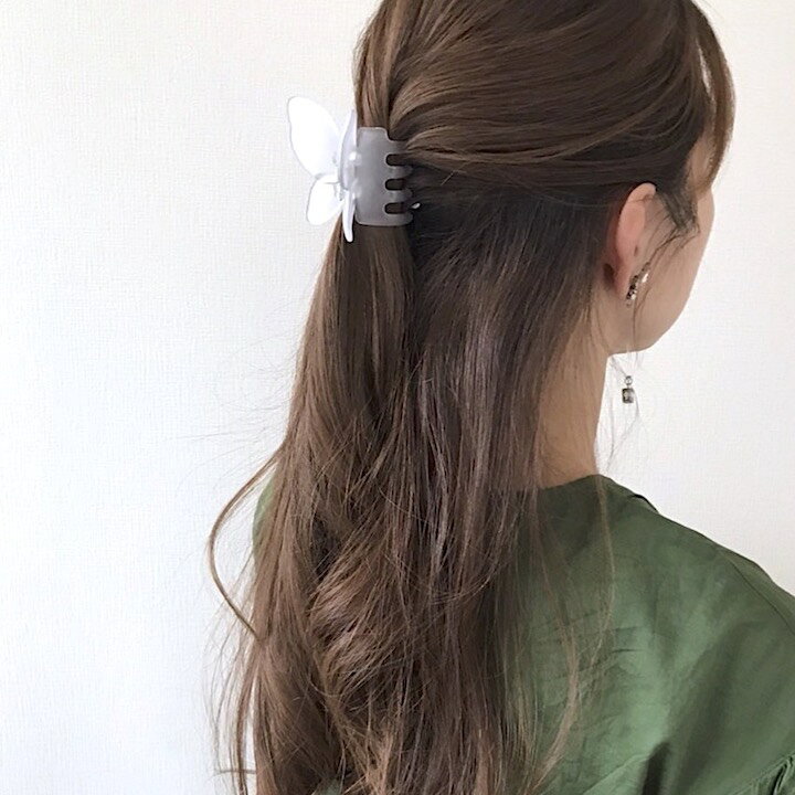 楽天市場】【LINE友だち200円引き対象】【ヘアクリップ】8カラー  