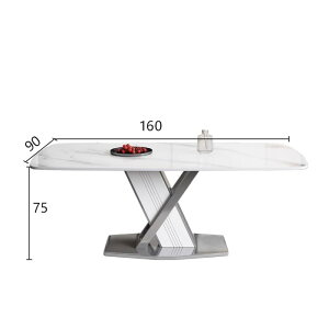 【5年保証】ダイニングテーブル セラミックテーブル セラミック天板 食事テーブル テーブル ホワイト リビングテーブル 幅120/140/160 4人用 6人用 テーブル単品 セラミック 鏡面 耐高温 お手入