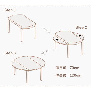 y5Nۏ؁zygݒuLz~`_CjOe[u L Lk _CjOe[u  RpNg 6l| 70-120cm k i` _ Vv Le[u He[u Lke[