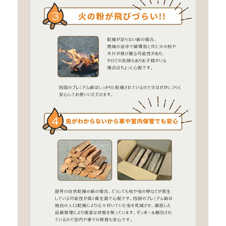 楽天市場】【ランキング常連】【送料無料】プレミアム薪 30cm 約10 