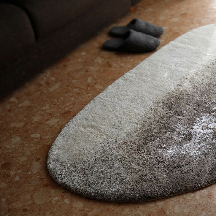 楽天市場】ラグマット 約70×120cm 3色から選べる STONE エジプト綿100 