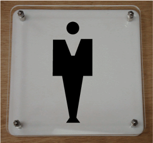 gC}[N ȓwy250×250mmz 傫TCY gCv[g ֏}[N ֏v[g bigTCY rbOTCY }[N  TOILET WC ώ W Ŕ TC v[g ֏ g