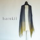 【harukii】麻100％ ストール 大判　春夏　夏用　冷房対策 日除け　国産 日本製　超軽量 超薄手 レディース メンズ ユニセックス 父の日　母の日　誕生日　ギフト　プレゼント　肌に優しい柔らかさ 紫外線対策 日よけ