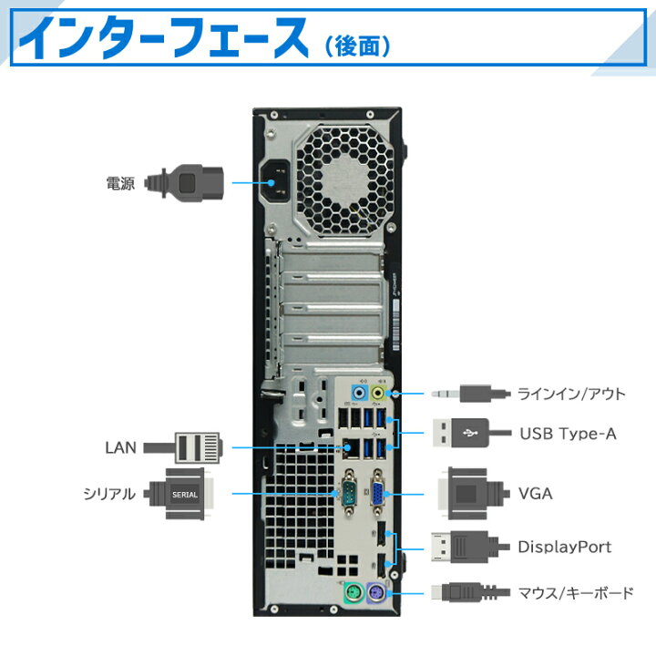 楽天市場】【☆最大100%ﾎﾟｲﾝﾄ】HP ProDesk 600 G2 SFF 第6世代 Core i5 