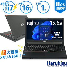 【マラソン限定★最大5000円OFF】 【新品SSD 1TB×メモリ 16GB】第4世代 Core i7 富士通 ハイスペックノート テンキー搭載 15.6型液晶 無線LAN Office付 DVD 中古 パソコン 中古PC 中古ノートパソコン Windows 11 Windows10 中古動作良好品