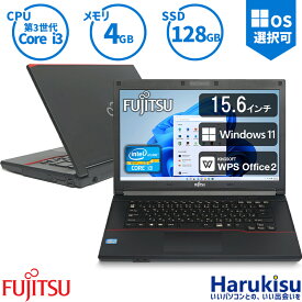 【★最大100%ポイント】富士通 FUJITSU LIFEBOOK A573 第3世代 Core i3 メモリ4GB 新品高速SSD 128GB DVDドライブ HDMI VGA USB3.0 15.6インチ 無線LAN付 正規Office搭載 Windows11 ノートパソコン 中古パソコン Windows10選択可