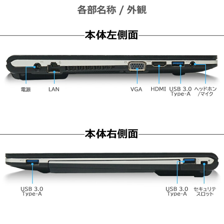楽天市場】【週末10%OFF!】【フルHD×超軽量】富士通 LIFEBOOK S936 第6 