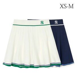 レディース スカート MLB ニューヨーク・ヤンキース フレアスカート 刺繍 スポーティ XS S M 韓国ファッション ブランド おしゃれ かっこいい 人気 ストリート 夏 [並行輸入品]