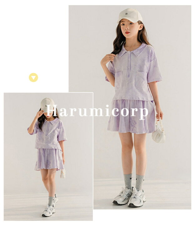 楽天市場】子供服 親子服個性2点セット半袖プリントTシャツ+  