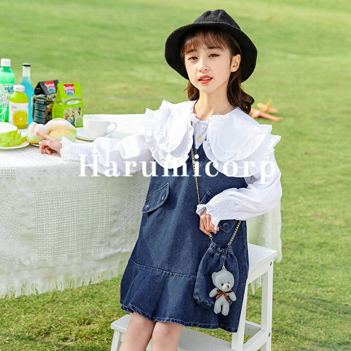 楽天市場】子供服 女の子 セットアップ 春秋 韓国子供服 ワンピース 