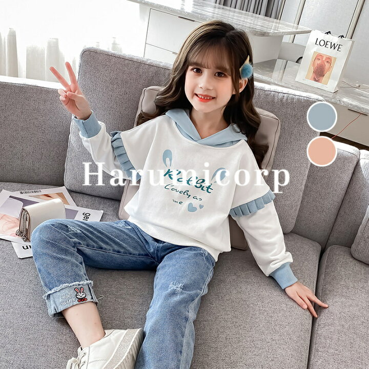 楽天市場】子供服 女の子 春秋冬韓国子供服 セットアップ 上下セット  