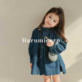 デニム スカート キッズ 子供服 女の子 春 秋長袖韓国子ども服 ワンピース ノースリーブ おしゃれ ベビー服 ジュニア 入学 入園 かわいい 130cm 120 110 100 90 80 誕生日 プレゼント お姫様 シンプル カジュアル 姉妹 双子