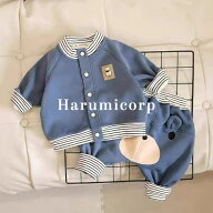 セットアップ キッズ 長袖 ベビー服 女の子 男の子 tシャツ 綿 ロングパンツ 子供服 ジャージ 上下セット…