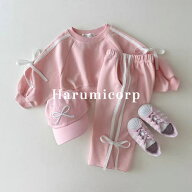 セットアップ キッズ 長袖 ベビー服 女の子 男の子 tシャツ 綿 ロングパンツ 子供服 ジャージ 上下セット…