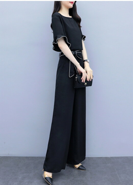 セットアップ レディース 37 おしゃれ カジュアルs 4xl シャツ パンツスーツ ブラウス 上下セット 半袖 春夏 着痩せ 通勤 57 Off パンツスーツ