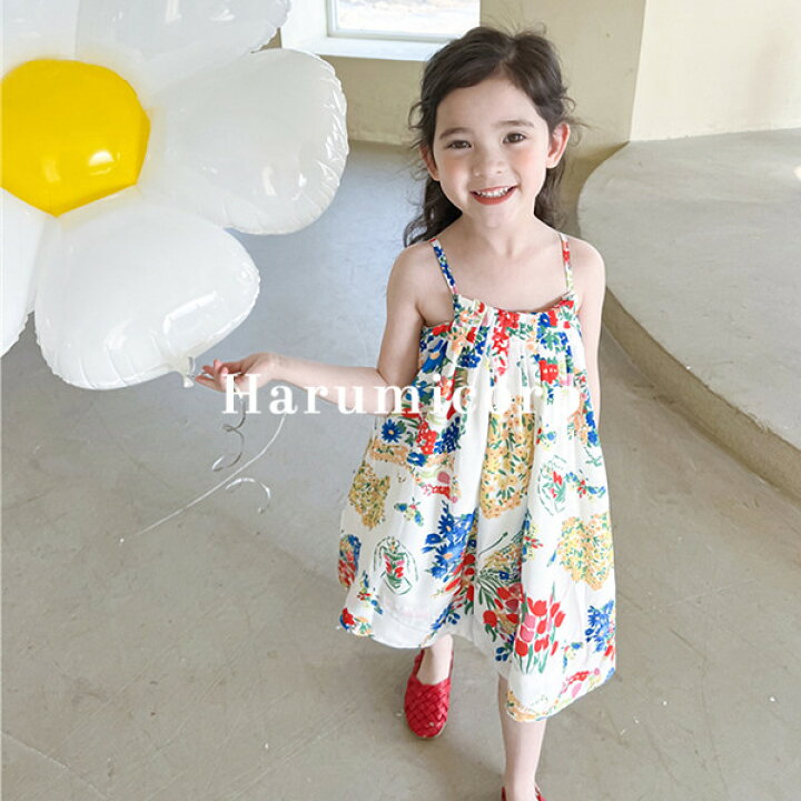 楽天市場 ワンピース キッズ ヘアバンド付き 子供服 女の子 夏 韓国子供服 ノースリーブ 花柄ワンピース キッズワンピース 子供ワンピース 女の子 ワンピース 子ども服 ベビー服 子供ドレス 七五三 誕生日 結婚式 おしゃれ 可愛い お姫様 通学 通園 学生 シンプル