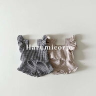 【クーポンで1,873円】ベビー服 女の子 上下セット キッズ 子供服 トップス tシャツ ショートパンツ チェ…