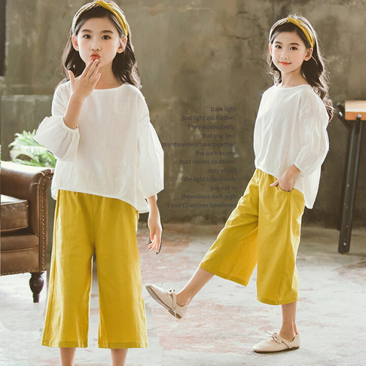 楽天市場】子供服 セットアップ キッズ 女の子 韓国子供服 夏 ブラウス 