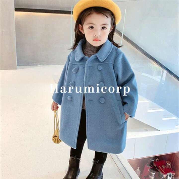 楽天市場】ロングコート キッズ 子供服 女の子 秋冬 アウター コート  