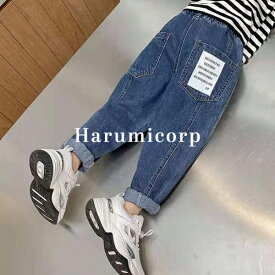 デニムパンツ キッズ ジュニア 子供服 男の子 秋服 ロングパンツ ズボン 韓国子供服 ジーンズ ボトムス ストレッチパンツ カーゴパンツ 子ども服 ベビー服 可愛い おしゃれ 学生 通学 通園 入学 入園 カジュアル シンプル ナチュラル 160cm 150cm 140cm 130cm 120cm 110cm