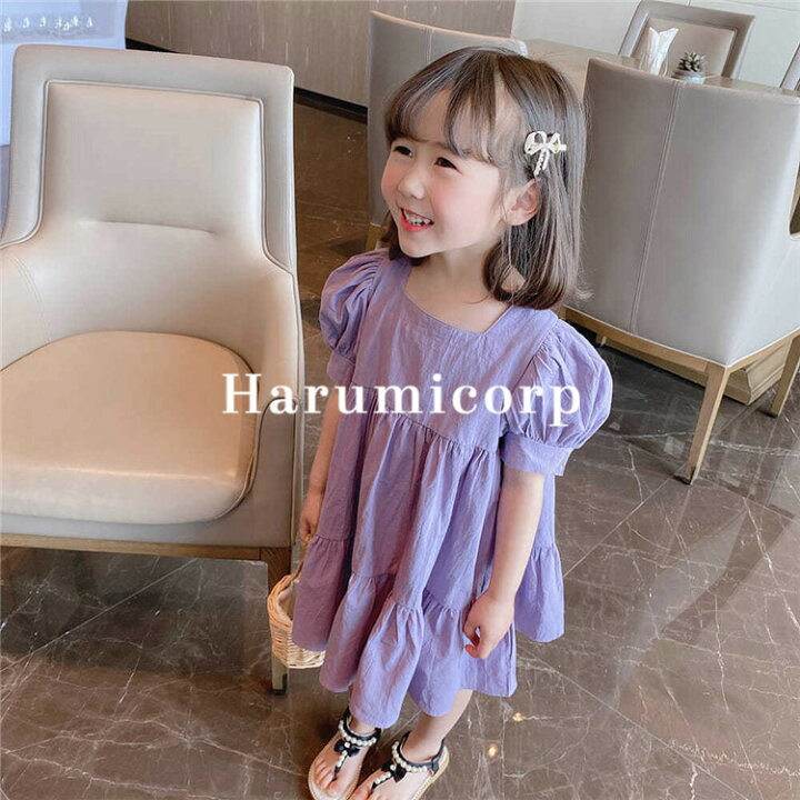 楽天市場 韓国子供服 ワンピース キッズ 女の子 子供服 夏服 半袖ワンピース フレアワンピース 子ども服 ベビー服 おしゃれ 可愛い 子供ドレス 七五三 誕生日 結婚式 お姫様 子供ワンピース キッズワンピース プリンセス シンプル カジュアル 140 130 1 110 100 90