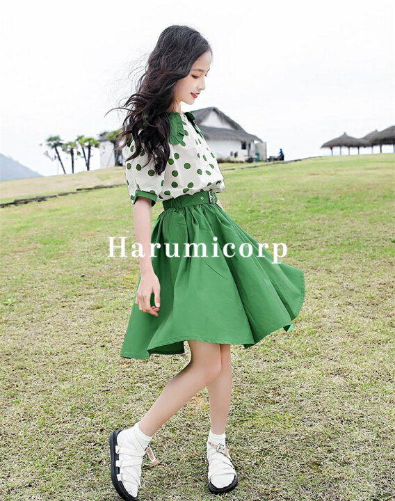 楽天市場】子供服 セットアップ キッズ 女の子 夏服 ブラウス シャツ  