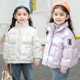 中綿コート キッズ 冬服 子供服 女の子 男の子 中綿ジャケット トレンチコート 軽い トップス アウター ジャケット パーカー ジャンパー フード付き コート 韓国子供服 ジュニア 子ども服 ベビー服 おしゃれ 可愛い 暖かい 140cm 130cm 120cm 110cm 100cm 90cm