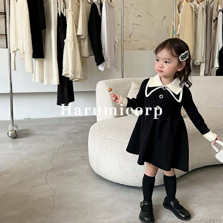楽天市場 女の子 ワンピース キッズ 子供服 ニットワンピース 春 秋 冬 長袖ワンピース ニット セーター 韓国子供服 ベビー服 子ども服 ガールズ おしゃれ 可愛い 暖かい 子供ドレス 誕生日 プレゼント 結婚式 お姫様 プリンセス 130cm 1cm 110cm 100cm 90cm 80cm