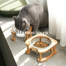 猫 食器台 S(600ML) フードボウル 食器 猫用 犬用 小型犬 食器台 陶器 餌皿 エサ皿 えさ皿 食べやすい 皿 お皿 ペット用 高さがある ペット食器 水飲み ボウル 水入れ 餌入れ ご飯皿 水分補給 ネコ おしゃれ 可愛い キャットフード入れ 雑貨 負担軽減